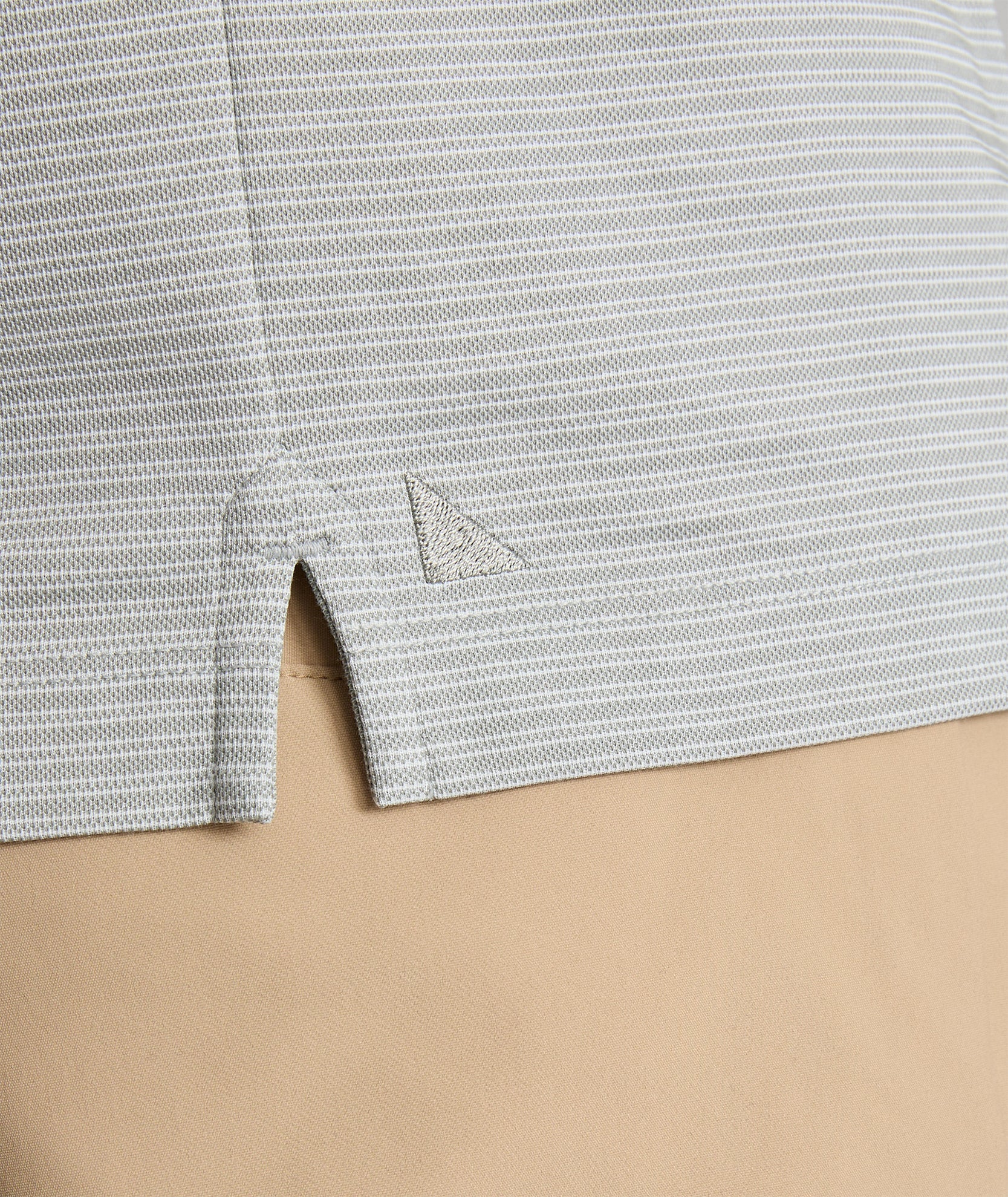 Striped Performance Polo