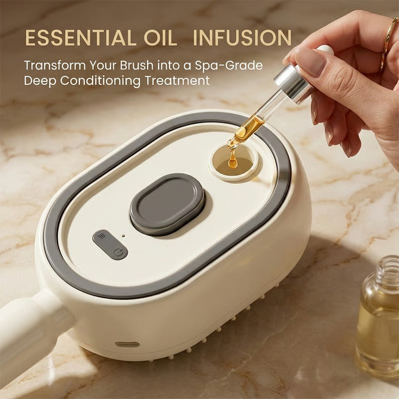 🔥Last Day 50% OFF🔥Electric Spray Air Cushion Massage Comb - Finds